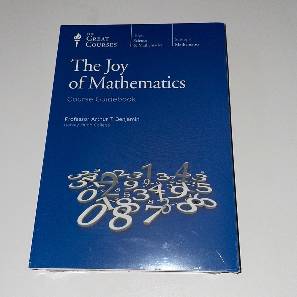 The Great Courses ,The Joy of Mathematics book and dvd